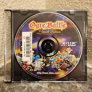 Game - Ogre Battle: March of the Black Queen - PS1 - Atlus